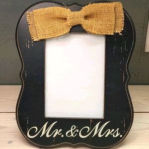 Mr. & Mrs. Picture frame